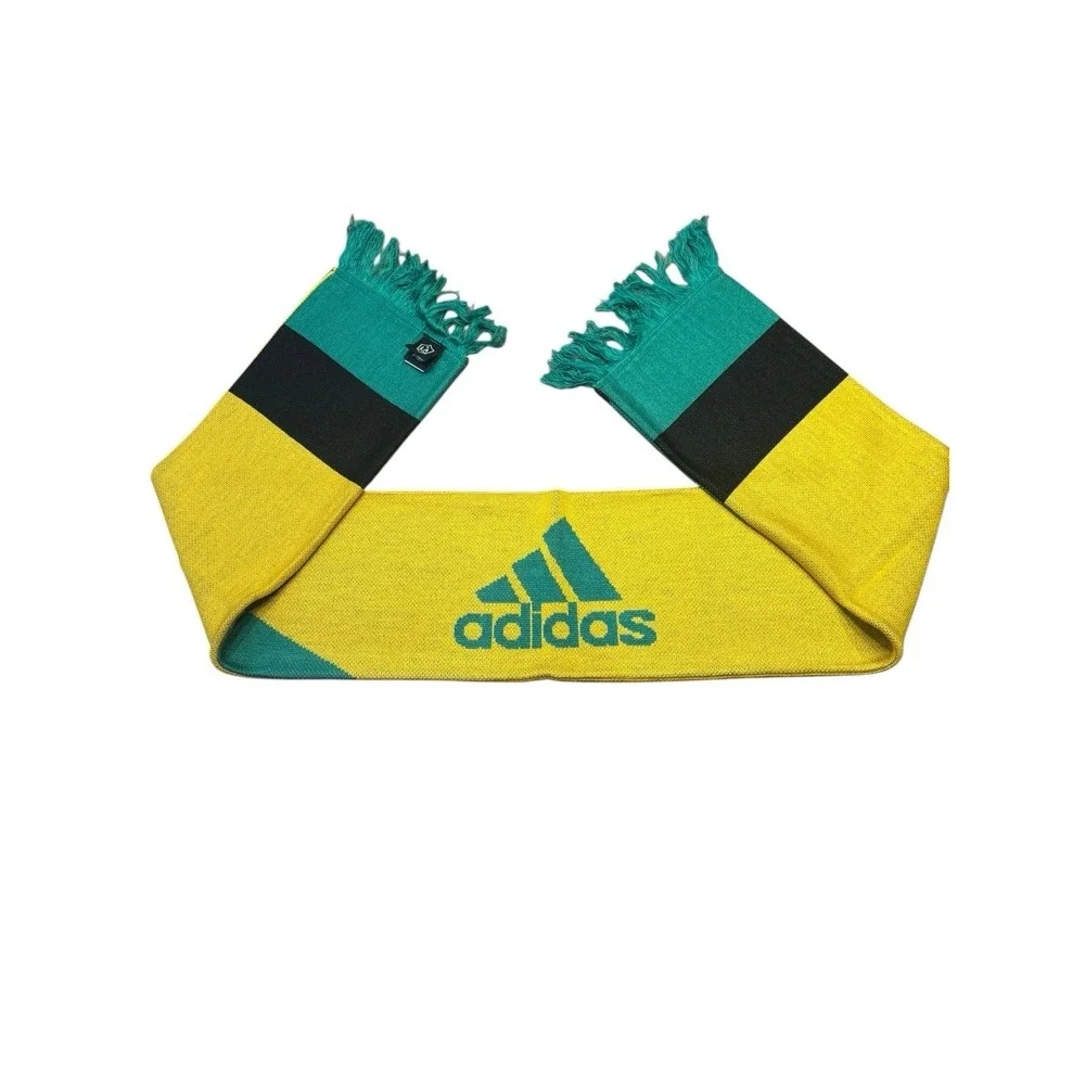 LA Galaxy Retro Logo Soccer Scarf‎ NEW Green Yellow MLS